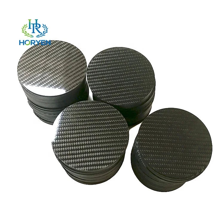 Carbon Factory Manufacture Custom Smooth Surface 3K Carbon Fiber Cutting Parts