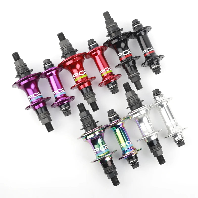 POLSO BH002 BMX Customizable HUB 36 Hole 6Pawl 120 Clicks Bmx Hub 5 Sealed Bearing Alloy Bicycle BMX Hub