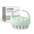 Custom Salon-Grade Hair Brush With Soft Silicone Bristles Plastic Shampoo Hair Massager Brush Shower Hair Wash Styling Tool