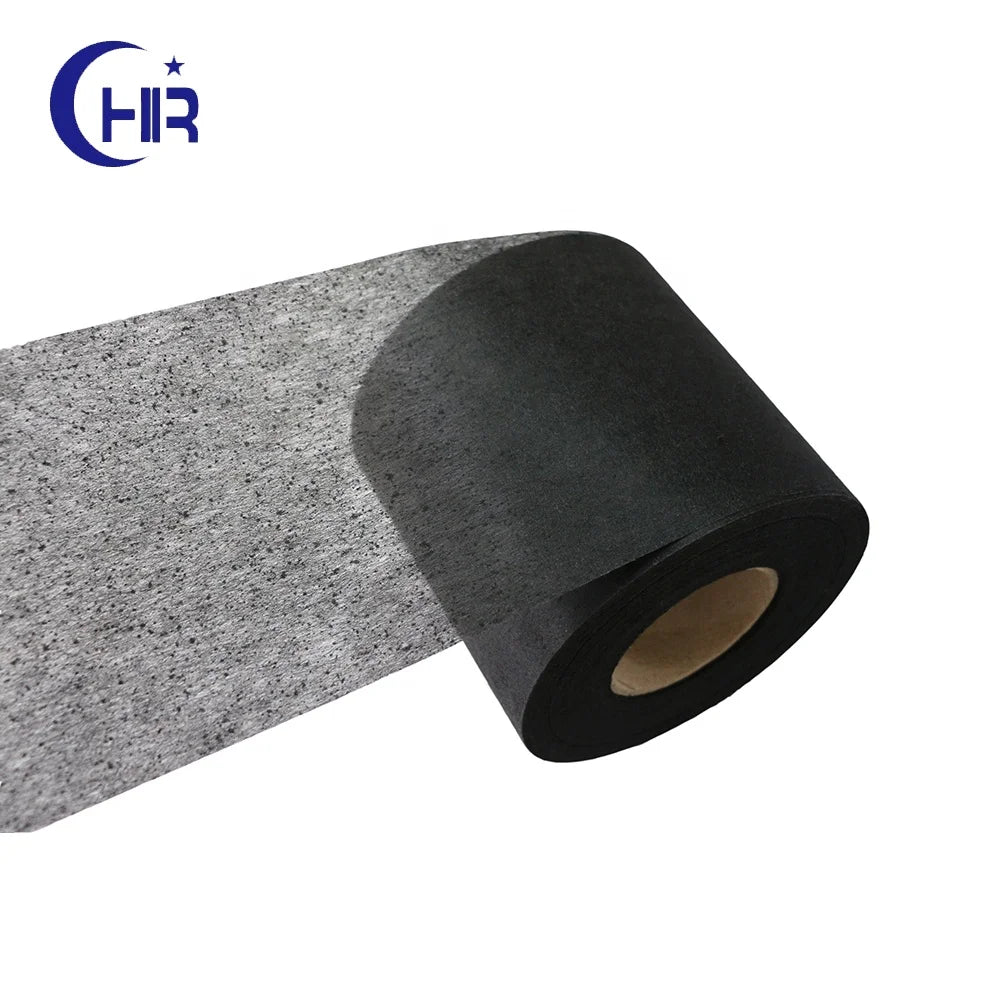 High Standard Active Carbon Fiber Nonwoven N95 Facemask Filter Material Water-Soluble Fusible Eco-Friendly Waterproof Breathable