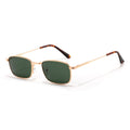 GLT8944 Fashion Eyewear OEM UV400 Polarized Sun Glasses Wholesale Rectangle Metal Sunglasses for Men