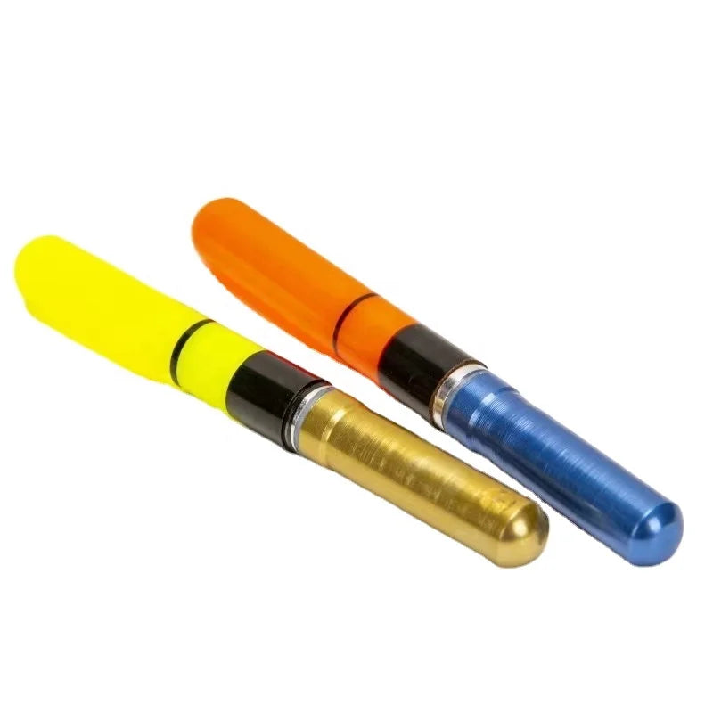 ZHUO RUN Glow Bobbers Fishing Floats Night Fishing Light Lure Lamp Fish Tools Luminous Underwater LED Light Stick Tools