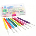 Wholesale 53 Pcs Trp+plastic Material Crochet Hook Set Knitting Needle for Home
