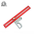 ZJD-BT063-2 300mm Z-Type Ruler Aluminium Alloy Woodworking Marking Tool Aluminium Alloy T-Type Ruler for Carpenter MegaBDM