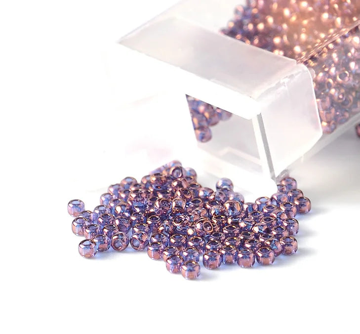 Hot Sell Oiled Transparent Color Japan TOHO 11/0 Round Shape Glass Beads for Jewelry Making MegaBDM