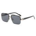 New Arrival Color Women Retro  Metal Ins Trendy Eye Glasses  Large Frame Shades Men Sun Glasses 2025