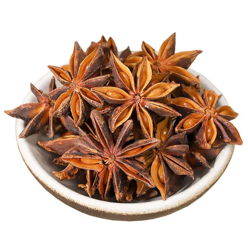 HUARAN Wholesale Star High Quality Dried Spice Dried Star Anise Grade Brown Raw Single Herbs and Spices Dried Star Anise