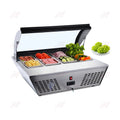 Countertop 8 Pans Gelato Showcase Display Freezer/tabletop Ice Cream Cabinet/ice Cream Display Showcase