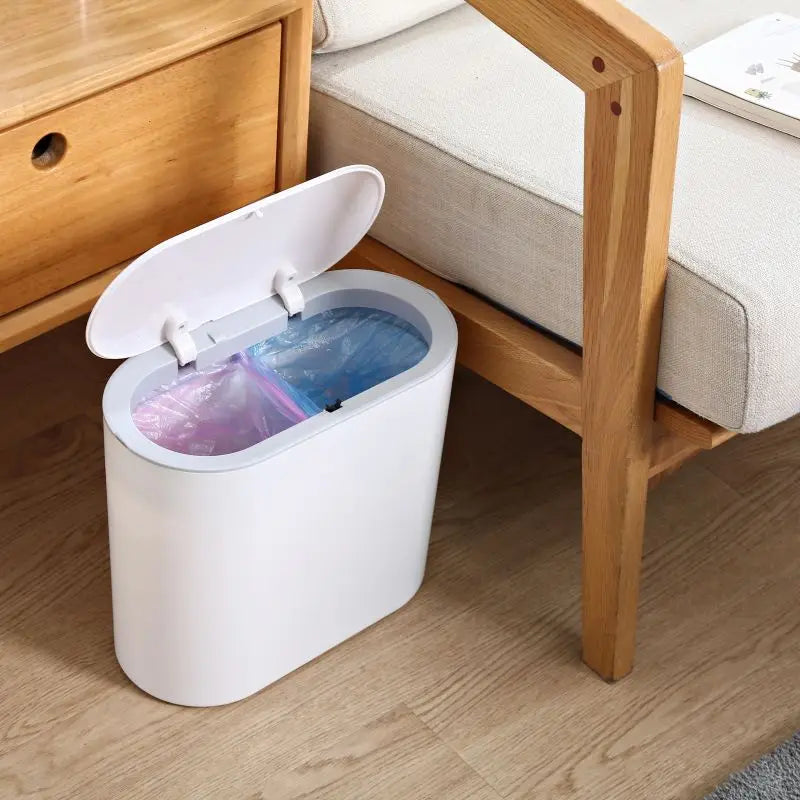 Standing Waste Bins Garbage Trash Can  Home Use Kitchen Bedroom Modern Rubbish Bins for Outdoor Waste Bins for Kitchen