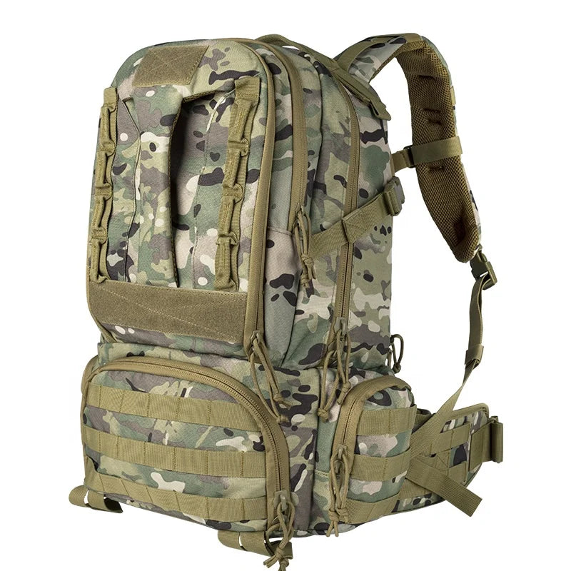 YAKEDA Backpack Tactic Stylish MC Large Waterproof Tactical  Hiking BackpackTraining Backpack Durable Molle Tactical Back Pack