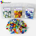 Modern Crystal Glass Free Stone Colorful Mosaic Tile for DIY Craft Garden Home Decor School Material Students MegaBDM