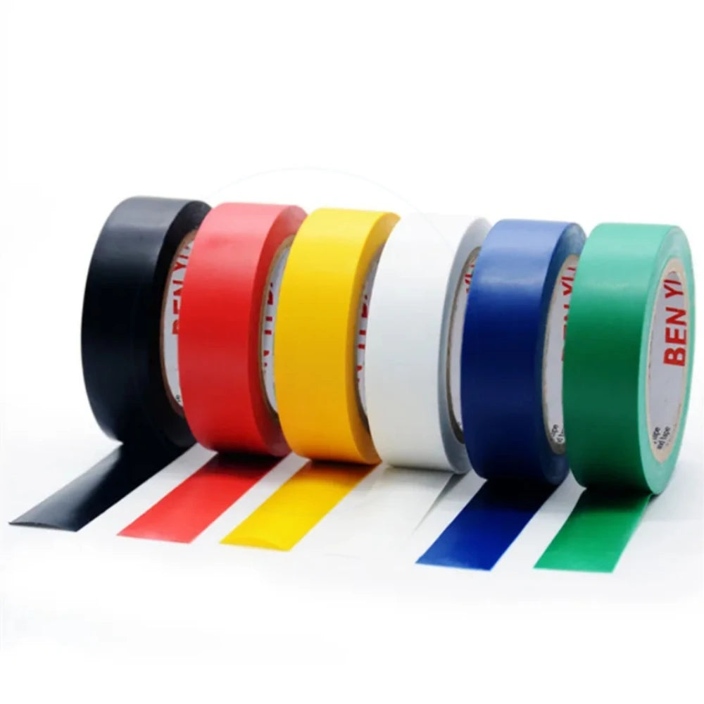 High Voltage Flame Retardant Jumbo Log Roll Black Vinyl PVC Electrical Insulation Tape Die Cut for Electric Cable Wire Wrap
