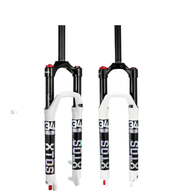 XTOS MTB Forks Aluminum Alloy Travel 120mm Bicycle Fork 26 27.5 29 Bicycle Front Fork