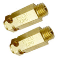 383EEL3002D Forged Polished Dryer LP Gas Conversion Kit LPG Natural Gas to LPG Replacement Parts Conversion Nozzle
