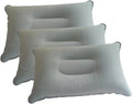 WOQI Ultralight OEM Support Customized Printing Hand Press Inflatable Cylindrical Cervical Travel Inflatable Pillow