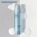 Wholesale Luxury Refillable Airless Pump Bottle 15ml 30ml 50ml White Plastic Cosmetic Lotion Bottles with Pump