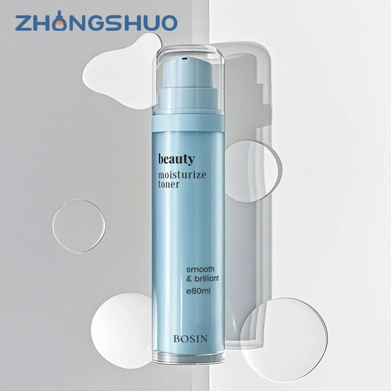 Wholesale Luxury Refillable Airless Pump Bottle 15ml 30ml 50ml White Plastic Cosmetic Lotion Bottles with Pump