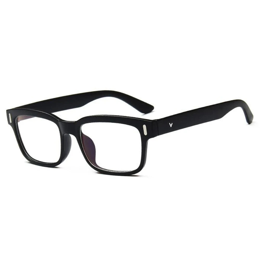 15942 Custom logo Fashion Anti-blue Light square Frame Optical Eyeglasses Glasses