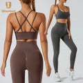 Sport Bra Top Women Legging Sportswear Sleeveless Gym Fitness Sets for Women