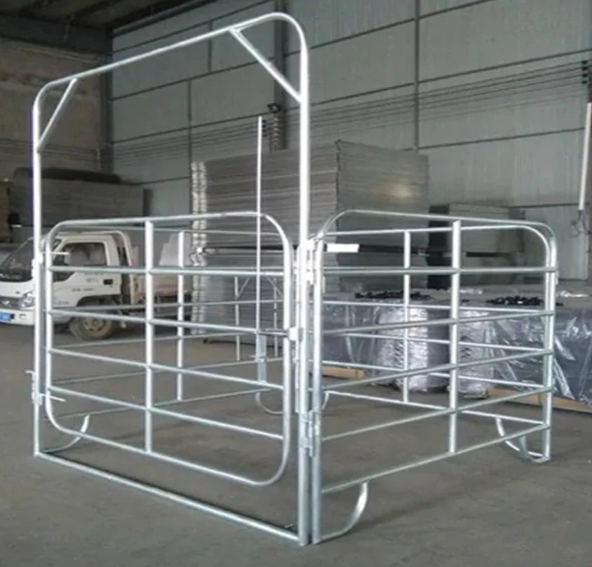 Precision Welded Stainless Steel Frames for Livestock Housing