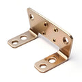 TZR Custom Precision Sheet Metal Fabricated Metal Brackets Industrial Equipment Mounting 90 Degree Bending Bracket High Strength