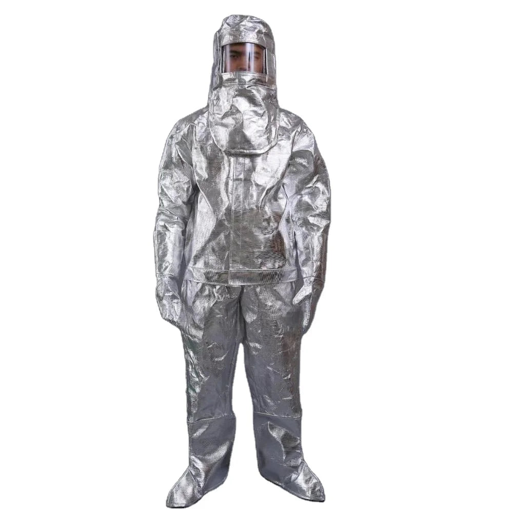 Aluminized Firefighting Fire Proximity Suit