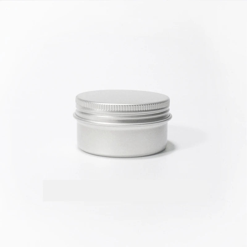 25ml Mini Aluminum Tin Container With Screw Lid