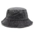 Wholesale Custom Logo Summer Outdoor Washed Distressed Vintage Cotton Denim Plain Bucket Hats Sun Caps