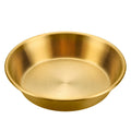 Stainless Steel Sauce Dishes Round Sushi Dipping Bowl Mini Appetizer Plates Seasoning Dish