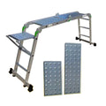 Professional Modern Aluminum Alloy Foldable Ladder with Multi-Position Design 150KGS Capacity CE Certified Sports Venues Use