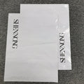 Custom Low MOQ Postal Bags Black Matte logo Shipping Bag Clothing Poly Mailing Package