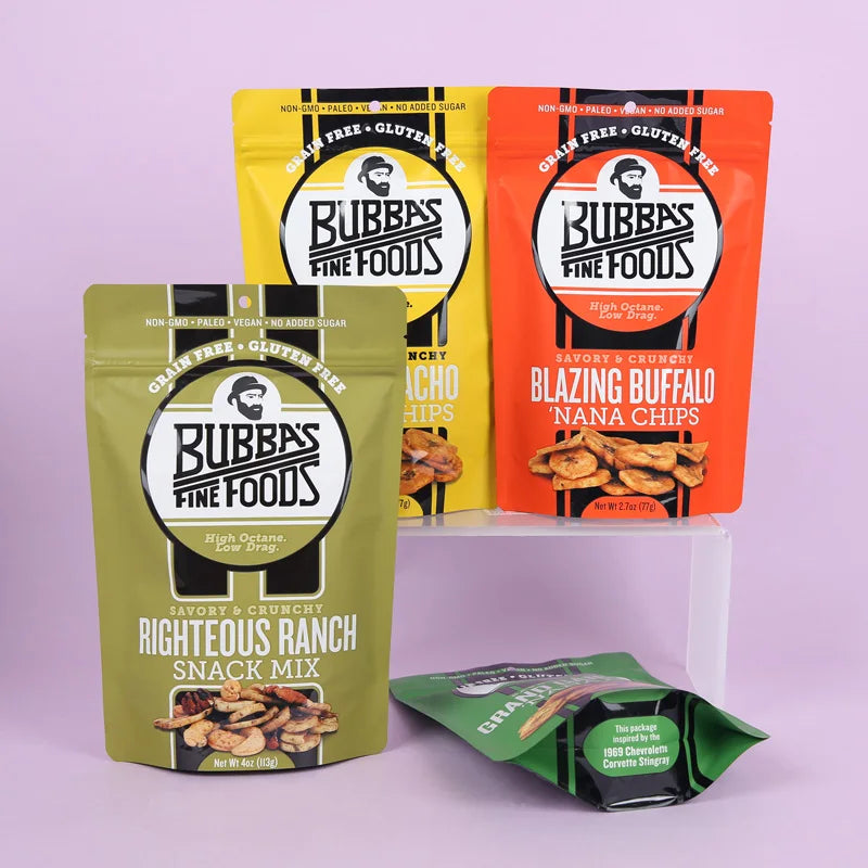 Direct Factory Sale Custom BSCI Doypack Aluminum Food Packaging PET Mylar Nut Bags Reusable and Proof Storage Standing Pouch
