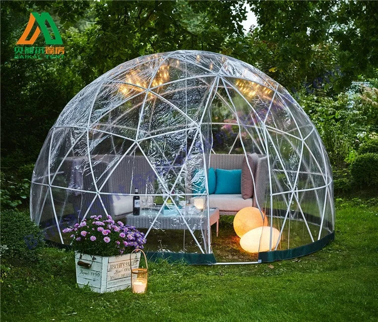 3.6m Astreea Igloo 360 Dome Outdoor Glamping Garden Igloo Dome Tent