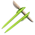 Eco-Friendly 1.0mm Twist-Open Wheat Straw Ballpoint Pen Custom Logo Promotional Gift