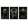 Home Goods African Woman Painting Abstract Artwork Painting on Canvas Customized Printed Portrait Figure Portrait Paintings