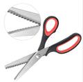 Cheapest Stainless Steel Pinking Shears Scissors for Fabric with Serrated Cutting Edge
