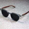 Wood Grain Leg Rice Nail Sunglasses High-grade European and American Ins Wind Sunglasses Shading Anti-ultraviolet Sunglasses