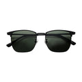 Retro HD Polarized UV400 Mens Driving Sun Glasses Driving Gafas De Sol Shades Titanium Frame Sunglasses