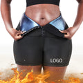 Gym High Waist Yoga Shorts Sauna Pants Body Shaper Slimming Medium Control Neoprene Breathable Quick Dry Workout Fitness Shorts