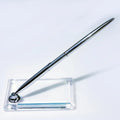 Acrylic Pen Holder for Desk Metal Pen With Funnel Standing Pen Set