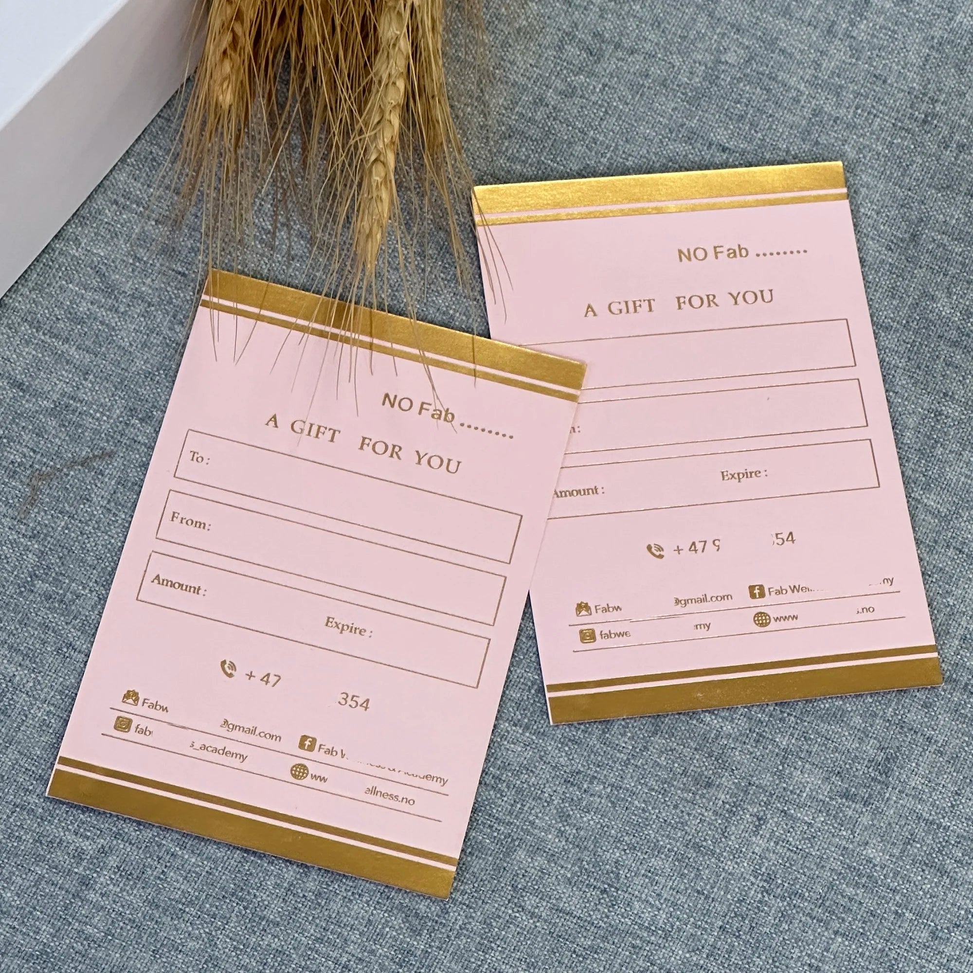 Customizable Luxury Cardboard Business Card Handmade Universal Greeting Cards for Christmas and Birthday Writable with Box