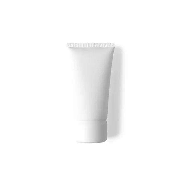 Custom logo Empty Plastic Frosted White PE Soft Tubes  Cosmetic Containers Refillable Plastic Tubes Travel Bottle Pump Head Tube