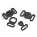 9mm High Quality Nylon Plastic Bra Clasp Bra Front Closure Buckle for Underwear/swimwear/bikini/fashionwear