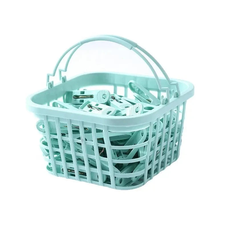 New Design Windproof Clip Plastic Hanger Plastic Hanger Wardrobe Organization Clothes Pegs