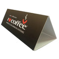 5mm Full Color Printed PVC/PP Polypropylene Coreflute Advertising Board Triangle Signs Sheet