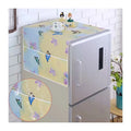 Two Doors Multi-functional Kitchen Refrigerator Dustproof Cover PEVA Washing Machine Storage Bag Dryer Top Covers Eco-Friendly