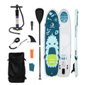 In Stock Wholesale Foldable Inflatable Surfboards Paddleboards Calm Water Boards 2-person All-purpose Leisure Paddle Boards