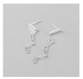 2022 New Design 925 Sterling Silver Women Long Chain Hanging Earrings