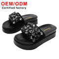 Women's New Style Summer Fashion Platform Sandal Anti-Slippery Light Women Shoes for Outdoor Use Open Toe Design