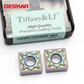 Tiffany&LF for DESKAR CNC Lathe Inserts Carbide Turning Tools for Machining Cut Sharp Harden Quenched Steel Blade OEM
